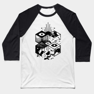 Dimensional Disruption Baseball T-Shirt